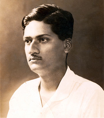 Kamalnayan in his younger days